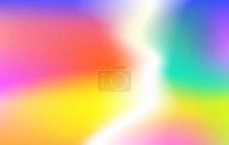Illustration for Spectrum background, Visible light region of the electromagnetic spectrum, visible to human eye, electromagnetic radiation , low, high - Royalty Free Image