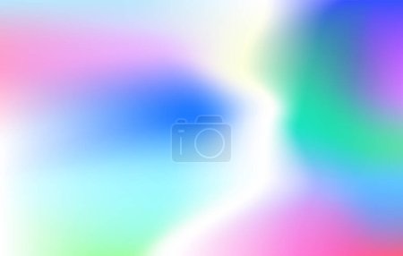 Illustration for Modern colors background, blue, turquoise, pink, purple, lilac color combination. With copy space. - Royalty Free Image