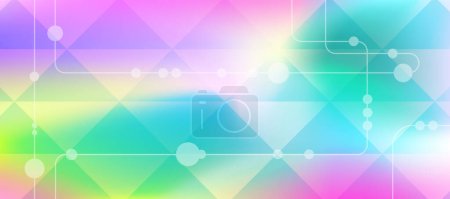 Illustration for Colorful Abstract background template. Modern abstract banner. Web design template. Shopping advertise banner. - Royalty Free Image