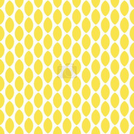 Ilustración de Textura de fondo decorativo amarillo, decoración de azulejos - Imagen libre de derechos