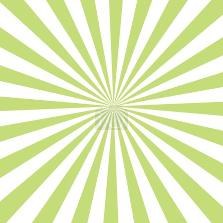 Illustration for Light Rays sunbeam, green rays - Royalty Free Image