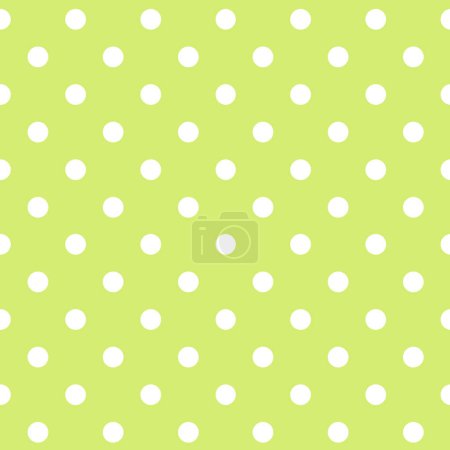 Illustration for Polka Dot pattern, seamless texture - Royalty Free Image