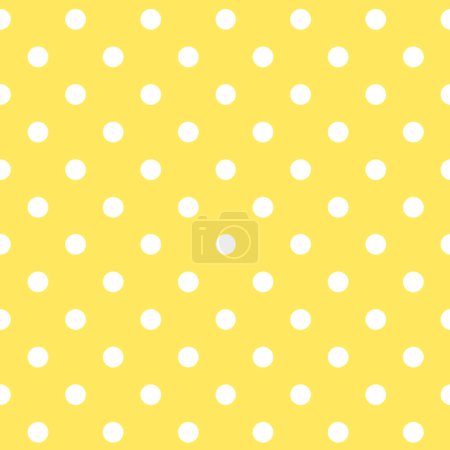 Illustration for Polka Dot pattern, seamless texture - Royalty Free Image