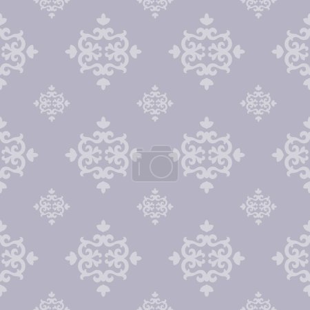 Illustration for Classical floral pattern background design - Royalty Free Image