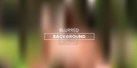 Photo for Blurred green background. Gradient mesh colored blurred backgrounds in vector illustration. - Royalty Free Image