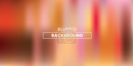 Photo for Blurred red background. Gradient mesh colored blurred backgrounds in vector illustration. - Royalty Free Image