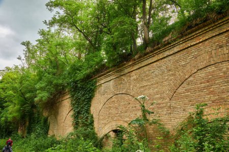 Téléchargez les photos : Ruines de l'ancienne fortification Fort avant-poste Dubno ou fort Tarakaniv dans la région de Rivne, Ukraine - en image libre de droit