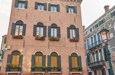 Photo for Venice, Italy - October 15, 2018: beautiful architecture of Venice Italy - Royalty Free Image