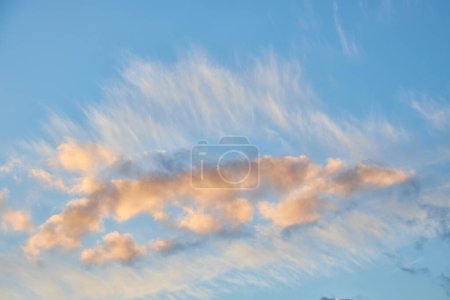 Téléchargez les photos : Panorama sunset sky for background or sunrise sky and cloud at morning. - en image libre de droit