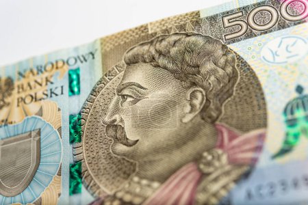 Téléchargez les photos : Papier-monnaie polonaise 500 PLN zloty - en image libre de droit