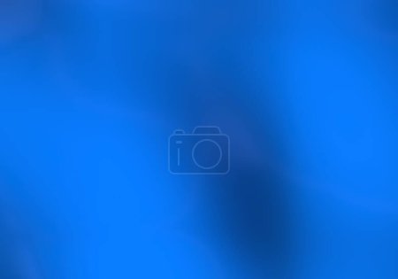 Foto de Blue abstract background - 3d wavy smooth surface - light and reflections - 3d rendering - Imagen libre de derechos