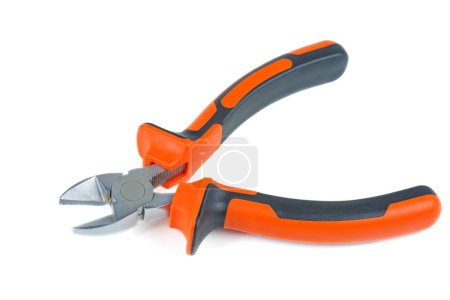 Photo for Side cutter tool isolated on white background - Royalty Free Image