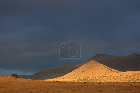 Scenic mountain landscape at sunrise, Mountain Zebra National Park, South Africa
