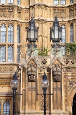 Téléchargez les photos : Célèbre bâtiment du Parlement à Londres, Royaume-Uni
. - en image libre de droit