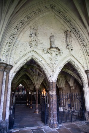 Téléchargez les photos : Interrior of the Westminster abbey in London, UK - en image libre de droit