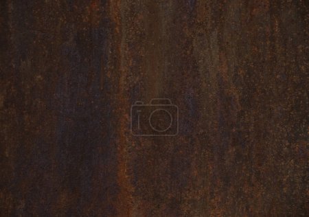 Photo for Backgrounds and textures concept. Blurred brown rusty grunge metal texture. Vintage effect - Royalty Free Image