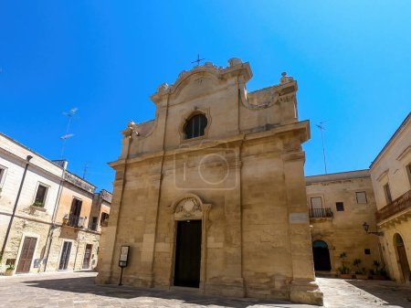 Photo for Old italian church in the baroque city of Lecce - Royalty Free Image