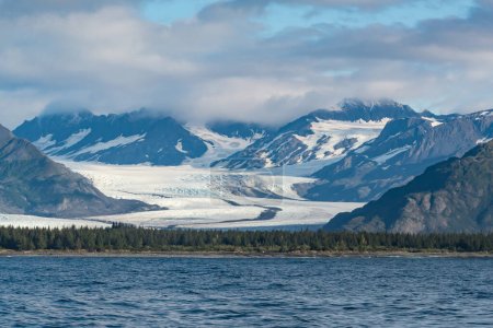 Photo for Bear Glacier along Resurrection Bay in Kenai Fjords National Park near Seward, Alaska - Royalty Free Image