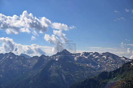 Views from the top of Stubnerkogel mountain near Bad Gastein