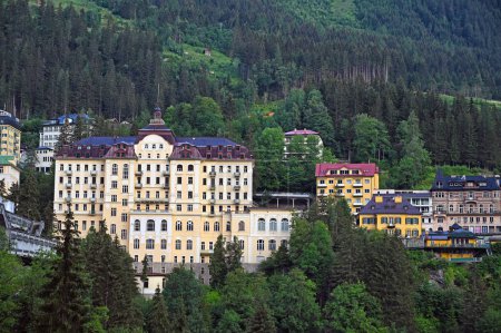 Photo for Old buildings in the forest on the mountain Bad Gastein summer season - Royalty Free Image