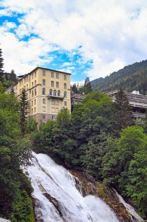 Photo for Waterfall Gasteiner in Bad Gastein summer season - Royalty Free Image