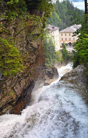 Photo for Waterfall Gasteiner in Bad Gastein Austria summer season - Royalty Free Image