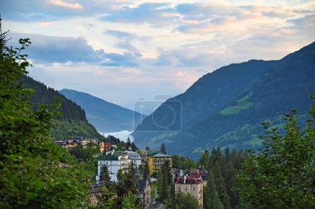 Photo for Austrian ski and spa resort Bad Gastein landscape in the morning - Royalty Free Image