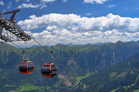 Photo for Cable car on Stubnerkogel mountain Bad Gastein Austria - Royalty Free Image