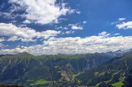 Stubnerkogel mountains landscape Bad Gastein summer season