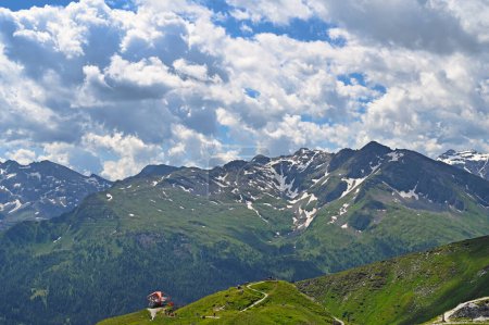 Photo for Viewpoint tower on Stubnerkogel mountains Bad Gastein Austria - Royalty Free Image