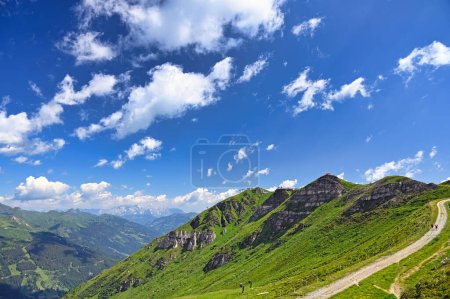 Photo for Viewpoint tower on Stubnerkogel mountains landscape Bad Gastein - Royalty Free Image