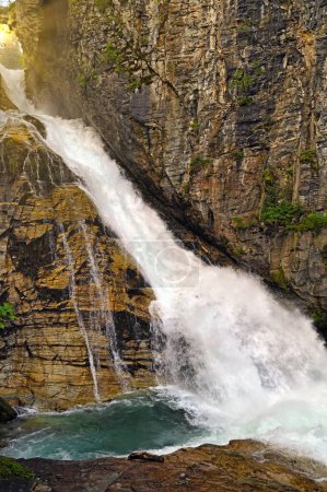 Photo for Waterfall Gasteiner in Bad Gastein Austria summertime - Royalty Free Image