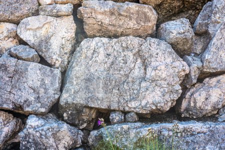 Téléchargez les photos : Stone texture of rock formations close up - en image libre de droit