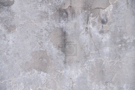 Shabby Old grungy cement wall as background or texture, gray rusty vintage