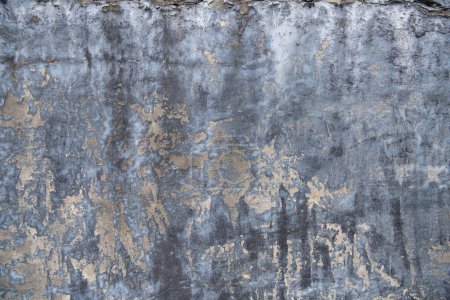 Shabby Old grungy Betonwand als Hintergrund oder Textur, Old braun grau rostigen Jahrgang