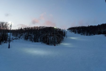 Photo for Yuzhno-Sakhalinsk, Match 03.2024 Ski resort Mountain Air Resort, Yuzhno-Sakhalinsk, Russia. High quality photo - Royalty Free Image