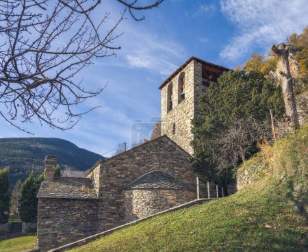 Iglesia románica de Sant Jaume en Queralbs, Cataluña