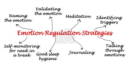 Téléchargez les photos : Huit stratégies pour la régulation des émotions - en image libre de droit