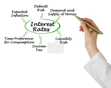Foto de Seis factores que influyen en las tasas de interés - Imagen libre de derechos