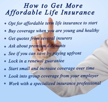 Cómo obtener un seguro de vida más asequible