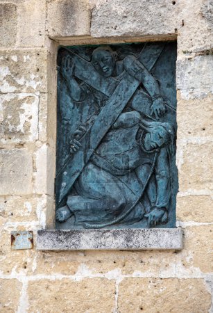 Téléchargez les photos : The Station of the Cross in Sassi di Matera. Basilicata. Italy - en image libre de droit