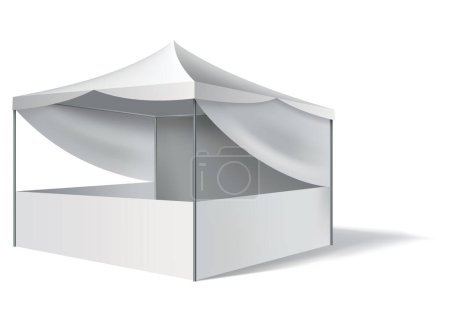 Promotional tent for effective outdoor branding. Customizable and perfect for events, trade shows and marketing campaigns.