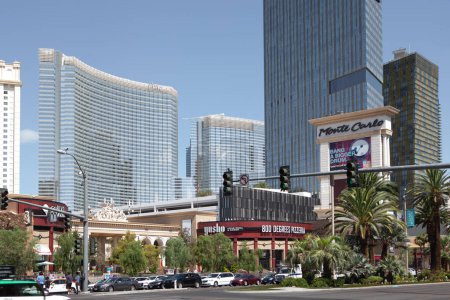 Téléchargez les photos : LAS VEGAS, États-Unis Juillet 2015 : Aria Hotel and Casino à Las Vegas, Nevada, États-Unis - en image libre de droit