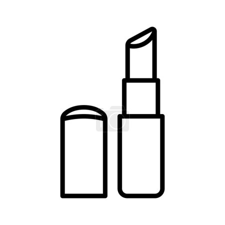 Illustration for Lipstick icon. Pictogram isolated on a white background. Vector illustration. - Royalty Free Image