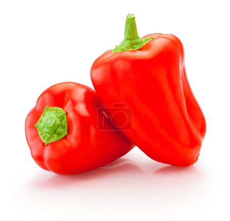 Photo for Red pepper isolated on a white background - Royalty Free Image