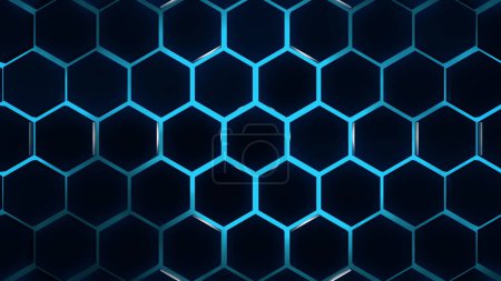 Téléchargez les photos : Abstract geometric shape concept background with backdrop light, cgi desktop wallpaper - en image libre de droit