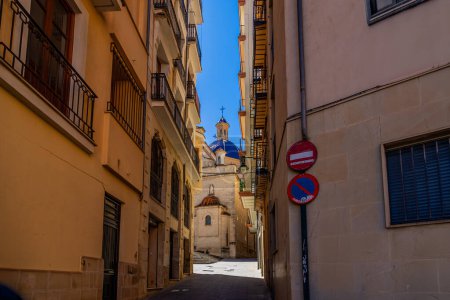 beautiful urban landscape from the Spanish city of Alcoy