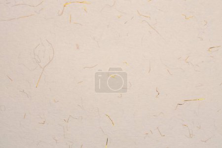 Photo for Scrapbook beige crumpled old craft paper blank texture copy space background. - Royalty Free Image