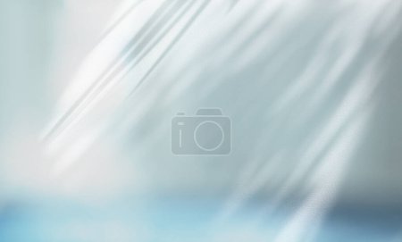 Photo for Soft focus gray grain texture refraction wall. Light and shadow smoke abstract copy space background. - Royalty Free Image
