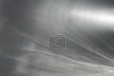 Photo for Black and white grain blur texture wall with refraction. Light and shadow smoke soft focus abstract background. - Royalty Free Image